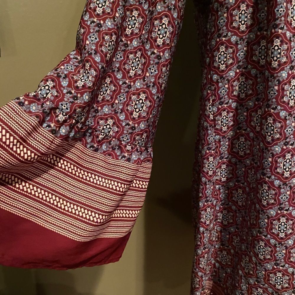 Tea & Rose   Boho Dress Sz Medium - Picture 7 of 9